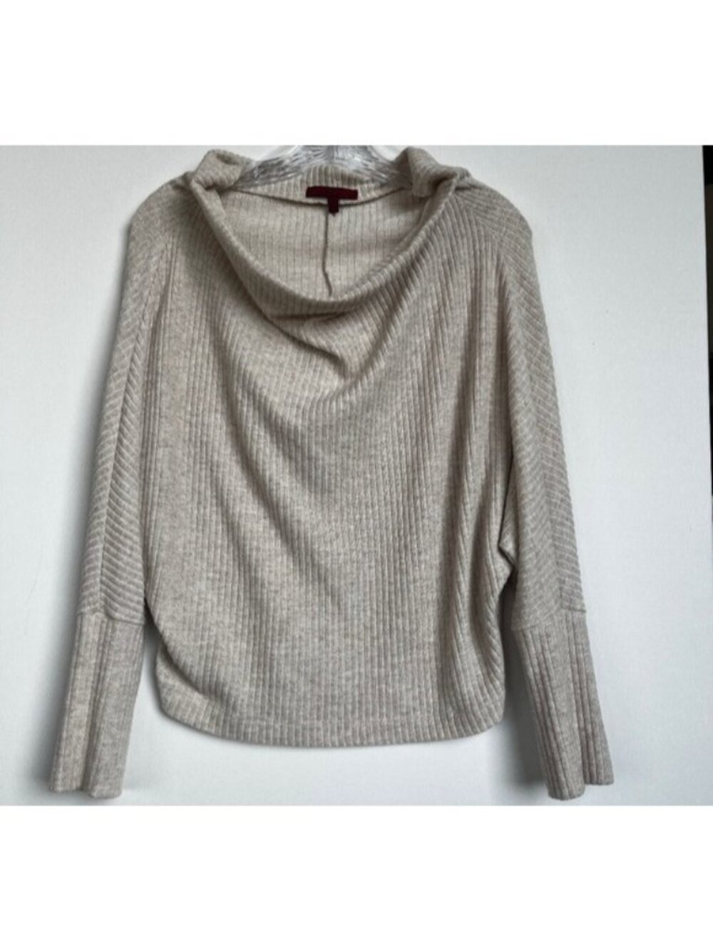 Red by BKE off the Shoulder Long Sleeve Lightweight Sweater Top Large Going Out